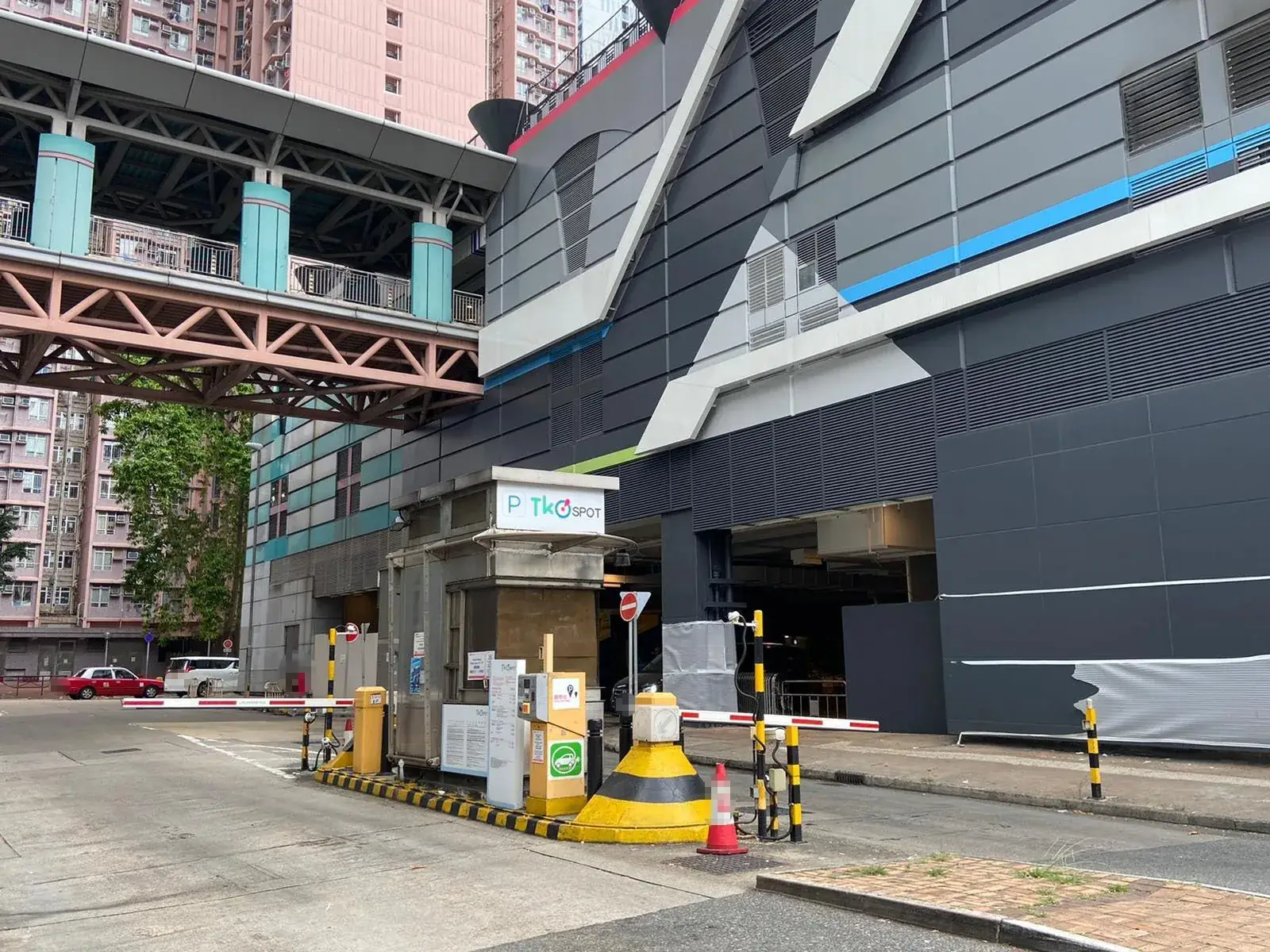 TKO Spot Car Park B parking entrance parking entrance
