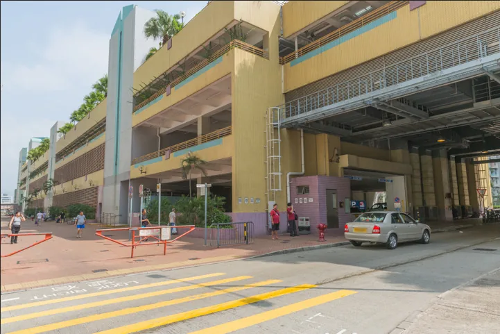 T Town North Car Park parking entrance parking entrance