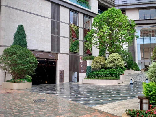 Yue Man Square parking entrance parking entrance