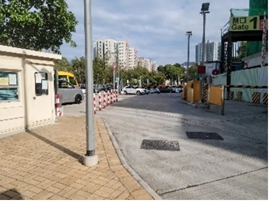 Ching Tao Court Carpark parking entrance parking entrance