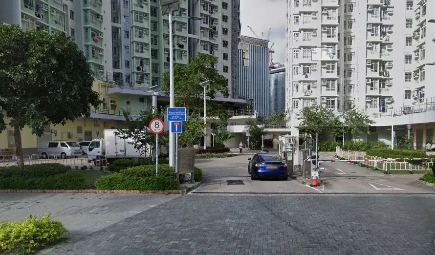 Kai Ching Estate Car Park parking entrance parking entrance