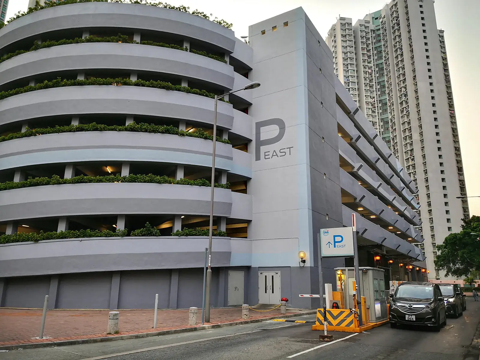 TKO Gateway Car Park East (Inner Car Park) parking entrance parking entrance